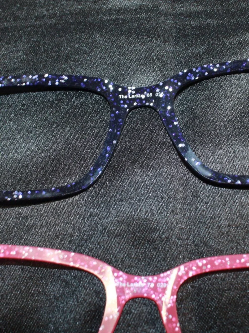 Pair Eyewear Set of 5 Multicolor - Skulls/Sparkle -Genuine LARKIN Frame Toppers